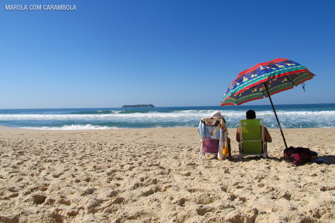 As praias do leste de Florianópolis - Praia Mole