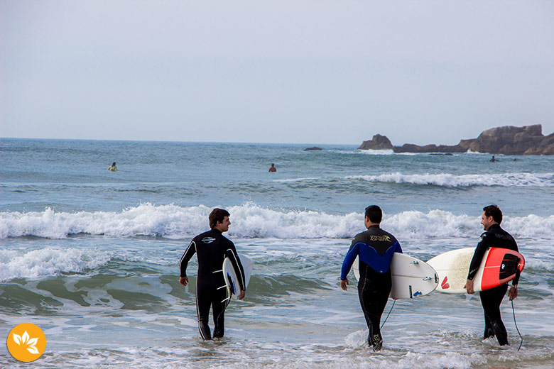 Surf na Praia do Rosa