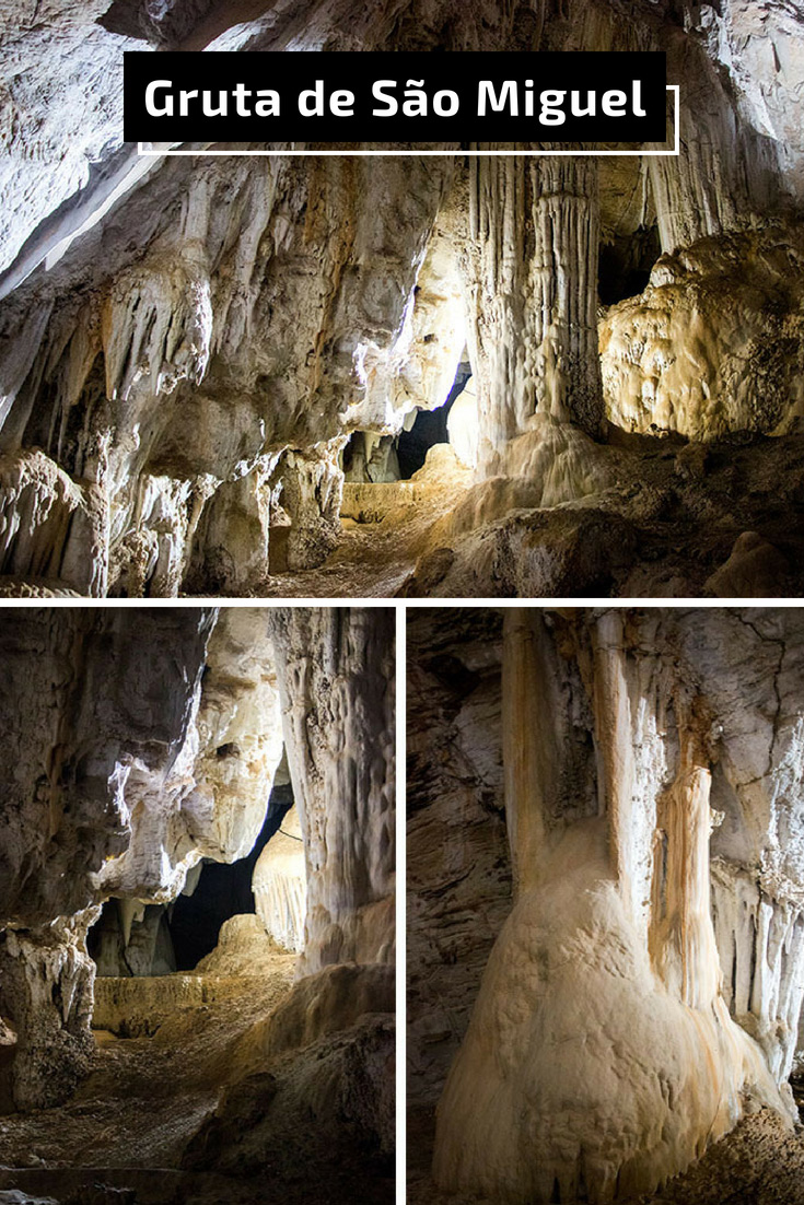 Gruta de São Miguel em Bonito - Com 650 milhões de anos ela revela em suas profundezas formações de estalactites, estalagmites e rochas. Passeio incrível!