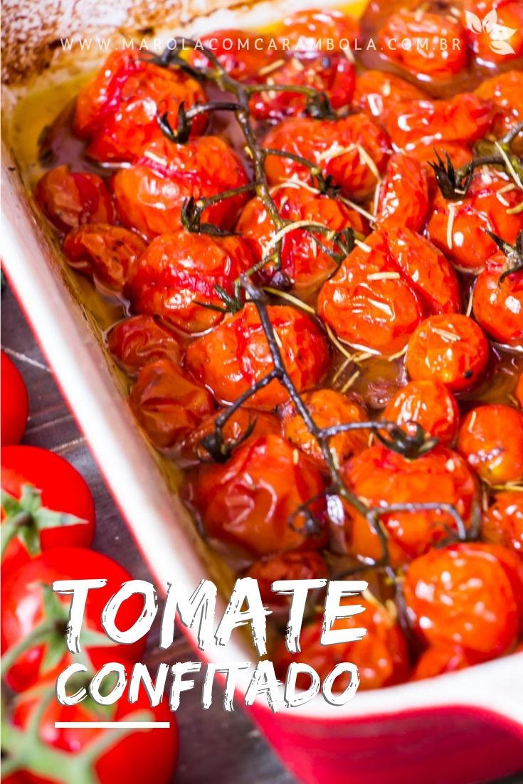 Receita de Tomate Confit - Receita de Tomate Confitado
