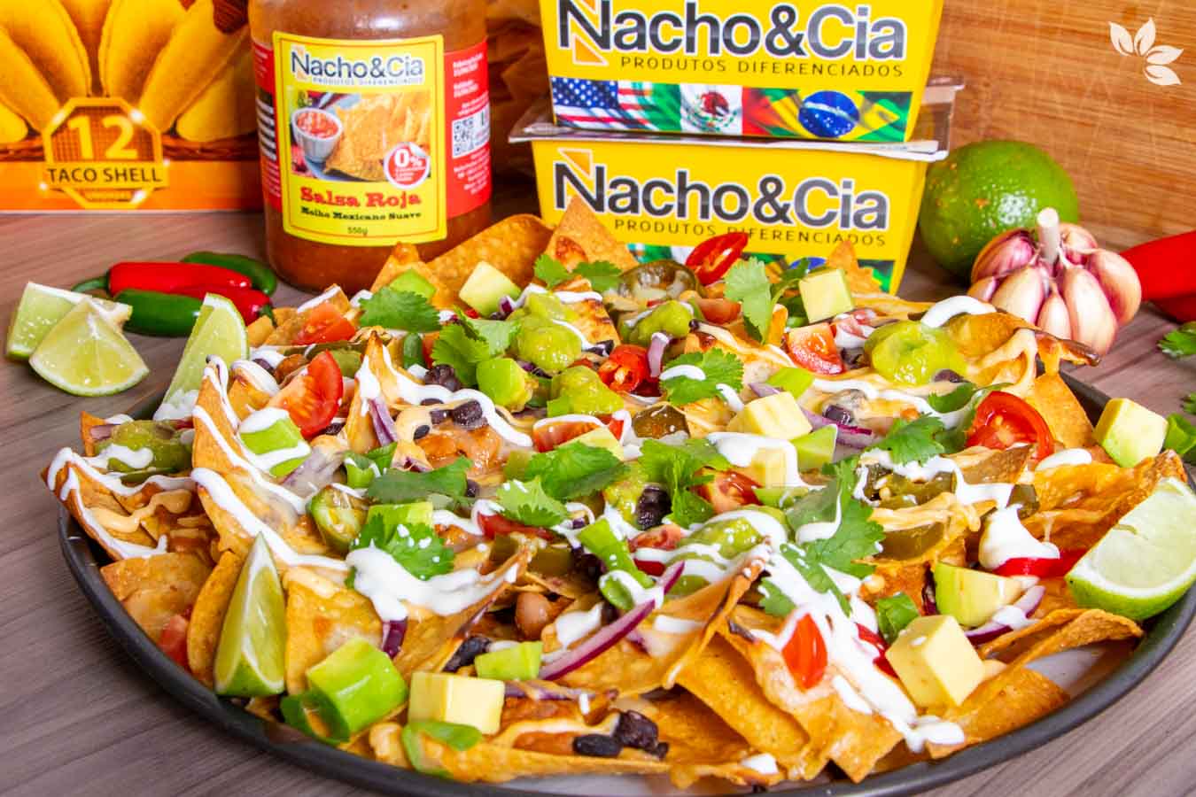 Como fazer Nacho Supreme e Taco Shell da Nacho&Cia